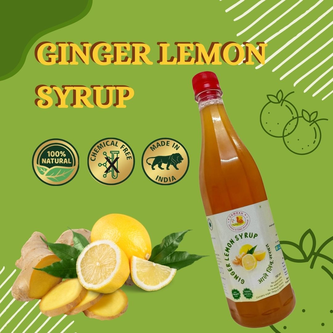 Lemon Ginger Syrup